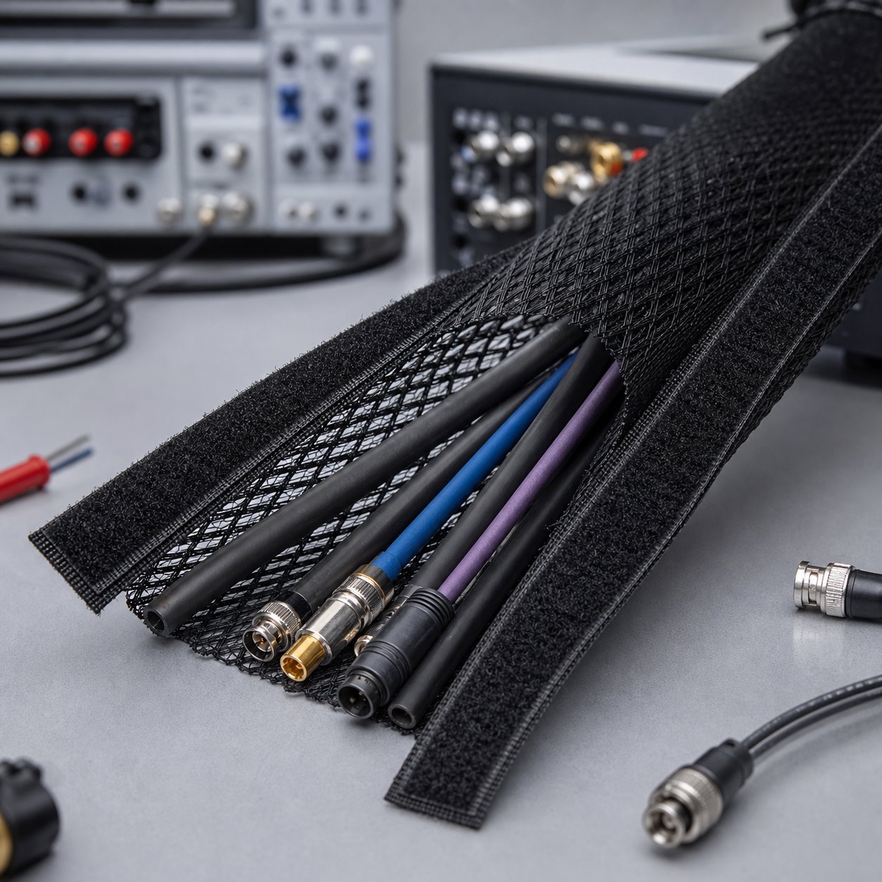 Funda envolvente con cierre de velcro